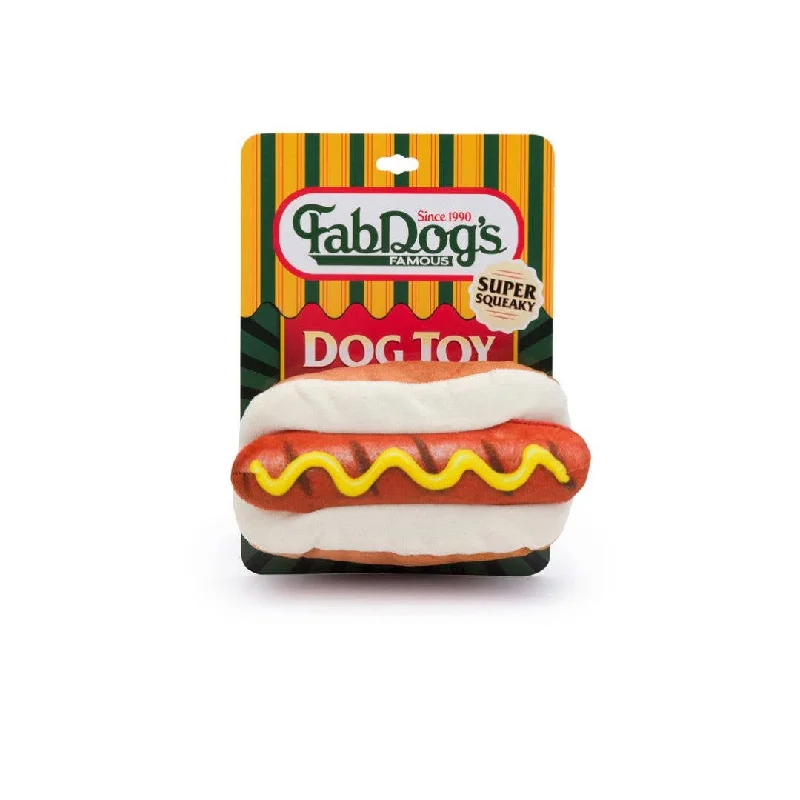 - Rabbit toy selectionFabdog's Hot Dog Toy