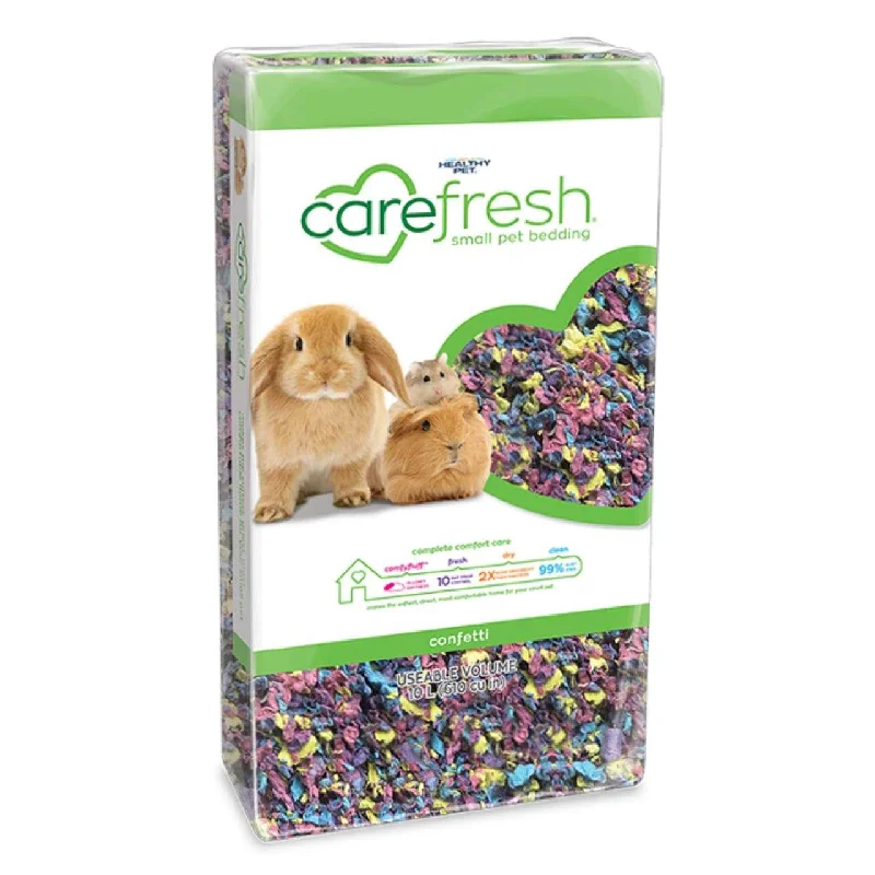  . **Dog paw cream is winter**Carefresh Colours Confetti Small Pet Bedding 10L