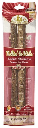 Pet ProductsFieldcrest Farms Nothin' To Hide Crunchy Stix 12" Sweet Potato 2Pk