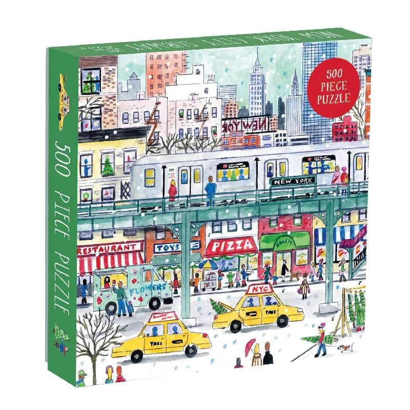 - Chinchilla cooling ice nest ceramic plateMichael Storrings New York City Subway 500 Piece Jigsaw Puzzle