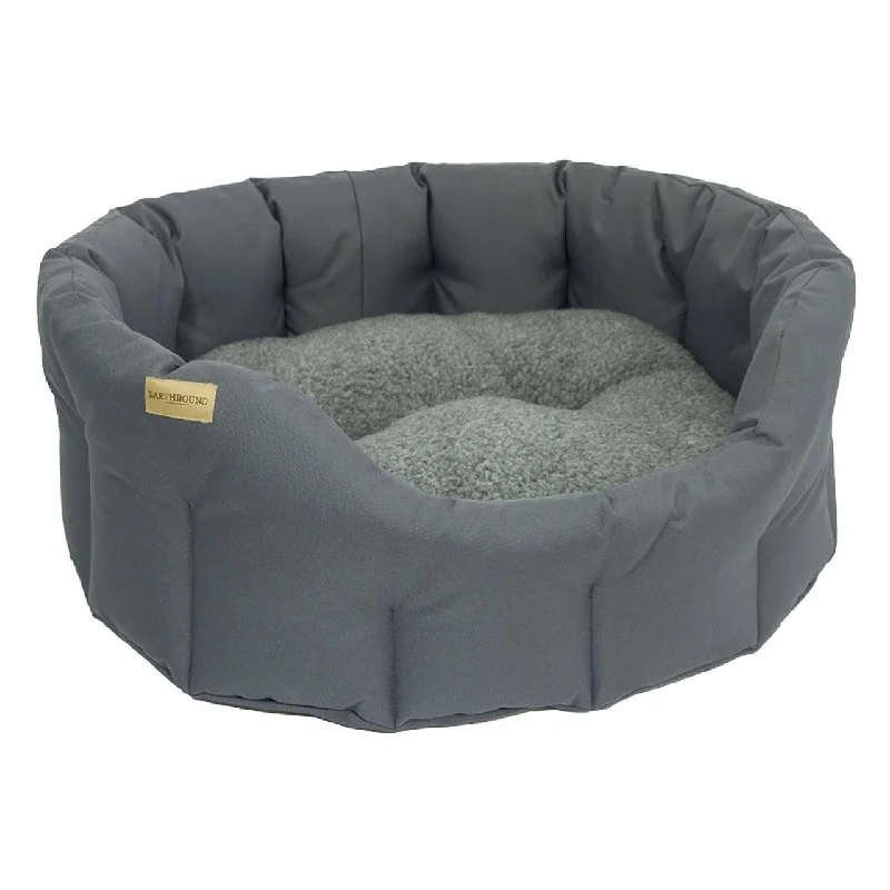  . **Pet mattress is waterproof and washable**Earthbound Classic Waterproof Grey Dog Bed Small