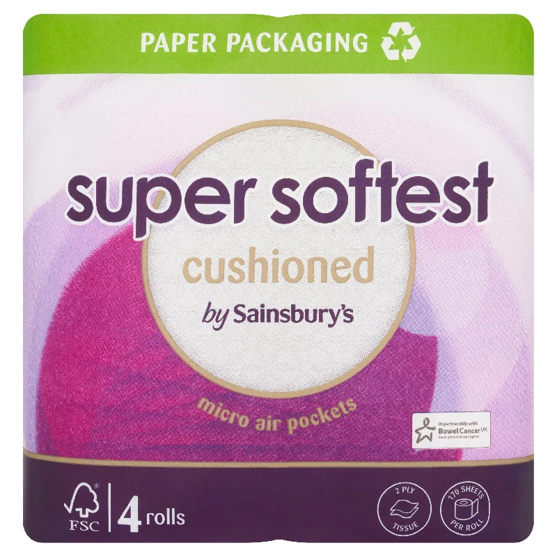 - Remote interactive pet feederSainsbury's Super Soft Toilet Tissue, Cushioned x4 Rolls