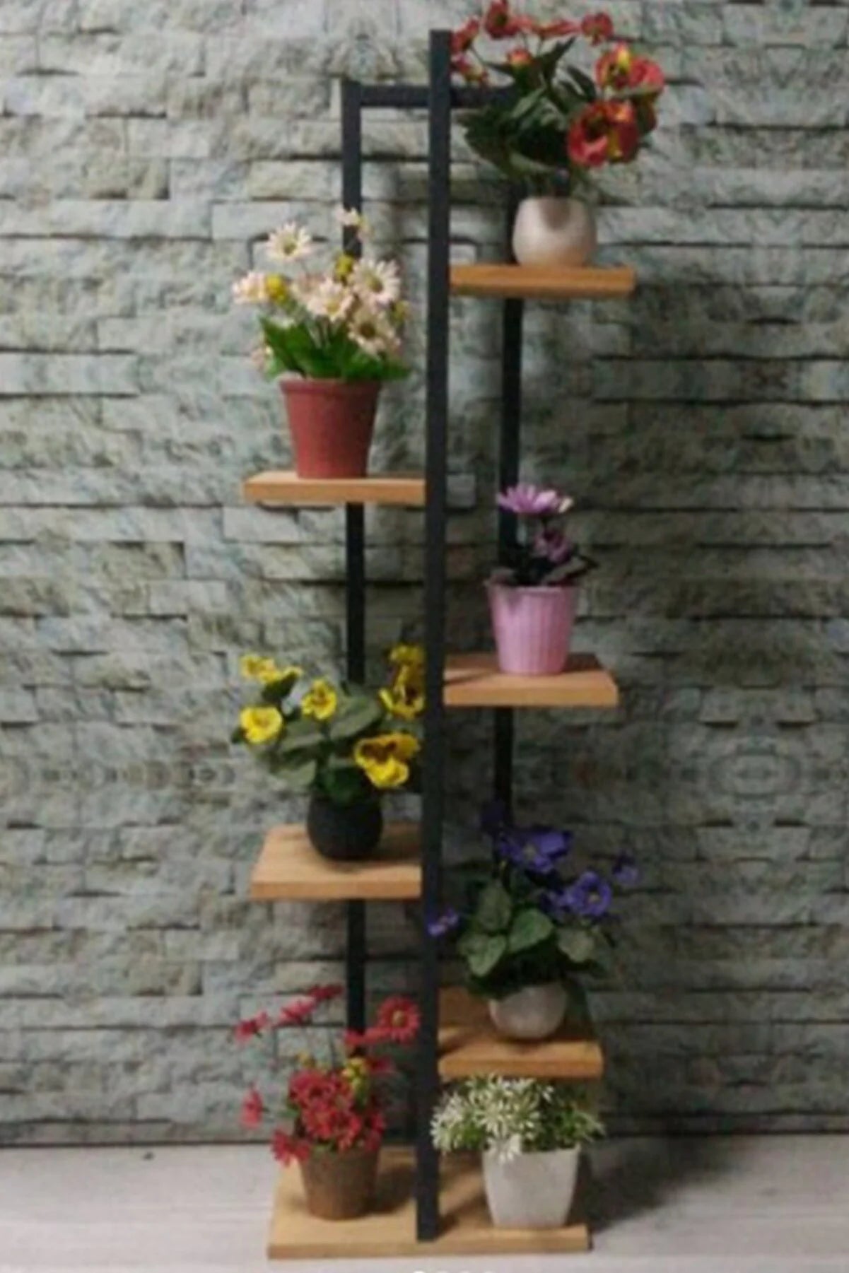 - Pet vitamin complex nutrition tabletsAdım Shops Garden 6 Shelves Vertical Flower Pot