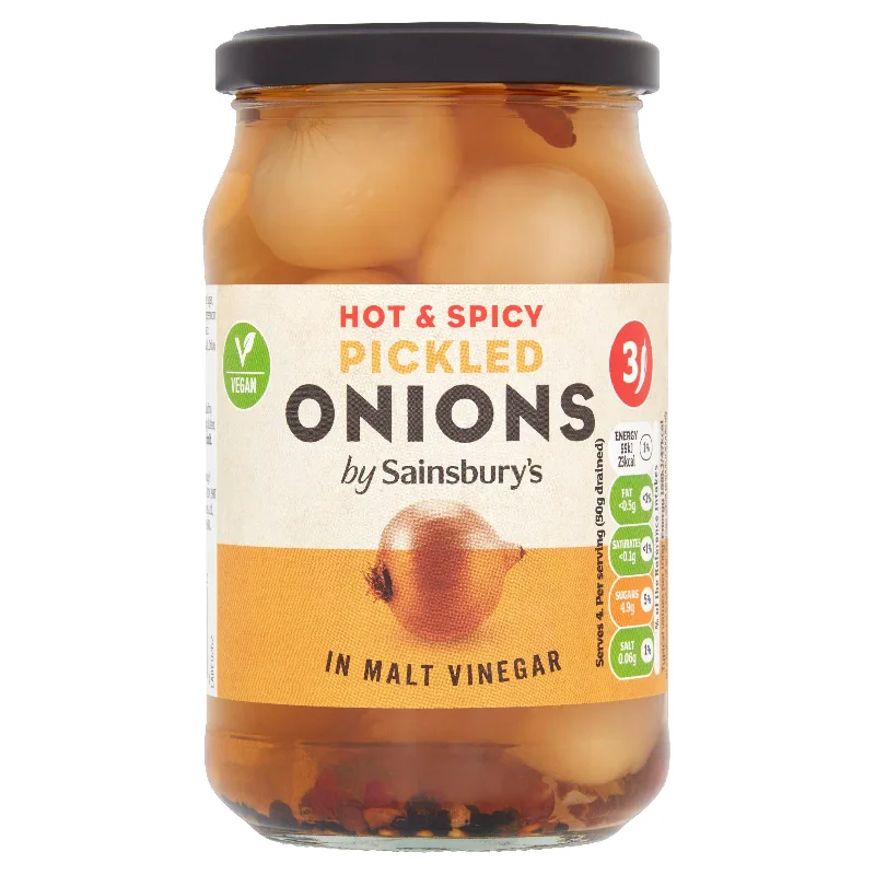  -Non-contact cat thermometerSainsbury's Hot & Spicy Pickled Onions in Malt Vinegar 440g (220g*)