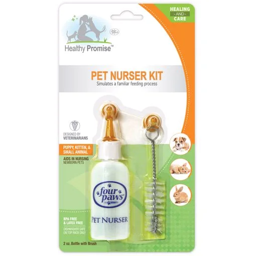 - Cat nail clippers with LED lightsHealthy Promise 2 Oz Nurser Bottle Kit with Brush - for Kittens and Small Animals