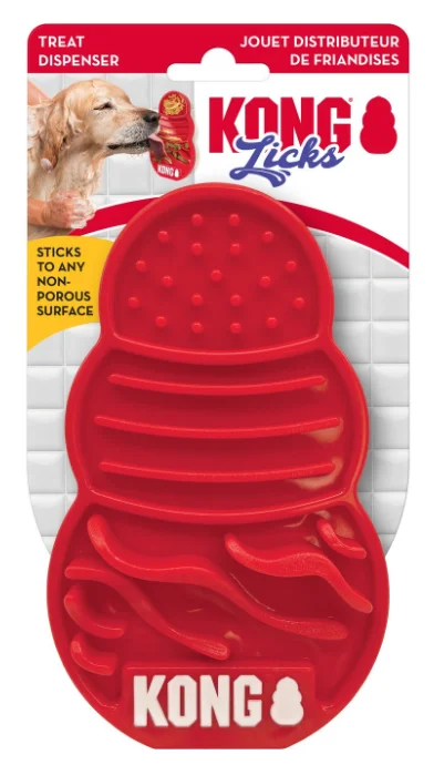 ---Kong Licks Treat Dispenser L