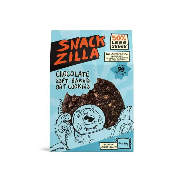 - Remote interactive pet feederSnack Zilla Chocolate Soft-Baked Oat Cookies 4x30g