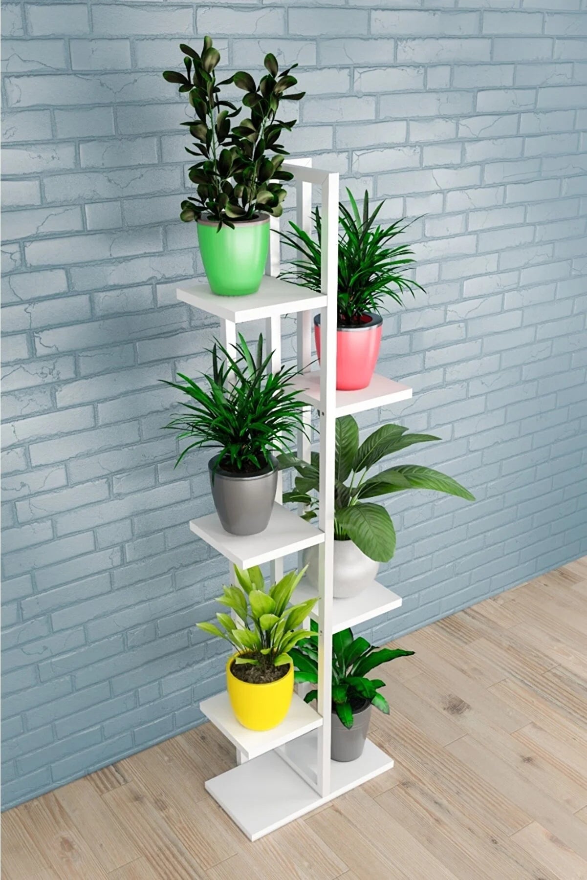 - Pet fence foldable indoorAdım Shops Garden 6 Shelves Vertical Flower Pot