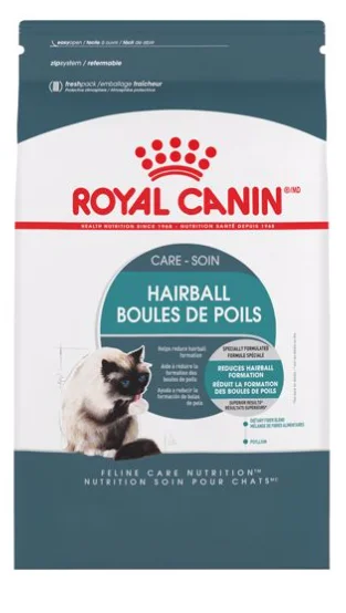 ---royal canin 3 LB. FELINE CARE NUTRITION ADULT HAIRBALL CARE DRY FOOD