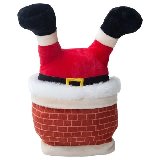 - Cat stress soothing spraySNUGAROOZ 10 IN. SLIPPIN SANTA DOG TOY