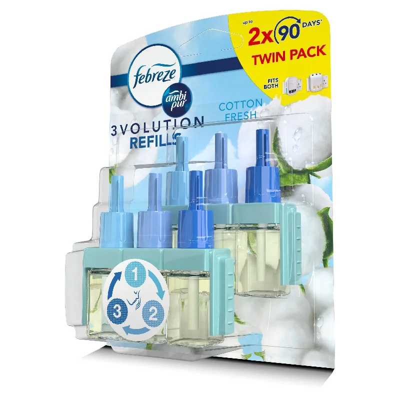 - Degradable pet feces bagFebreze Ambipur 3Volution Air Freshener Plug in Refills Cotton Fresh 2x20ml