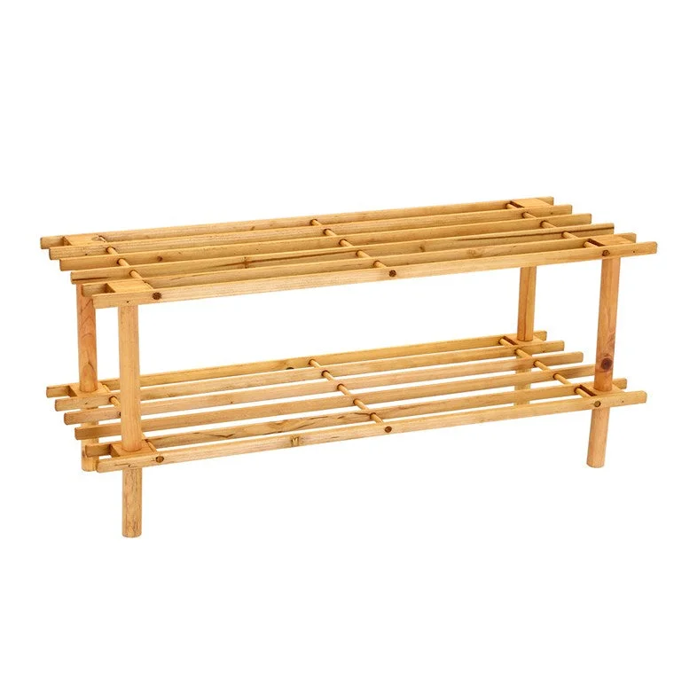 - Postoperative pet anti-licking Elizabethan collarWooden Shoe Rack, 2 Tier