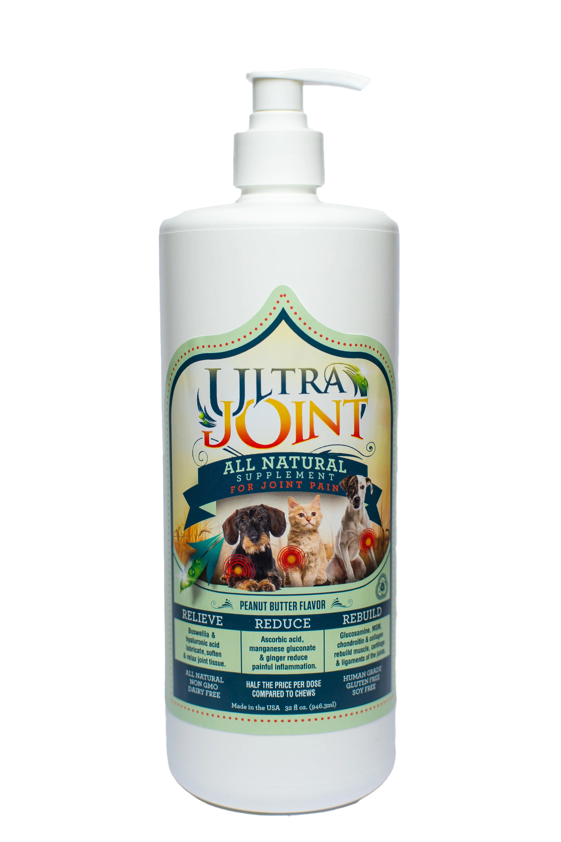 ---Ultra Joint Oil Supplement for Dogs & Cats