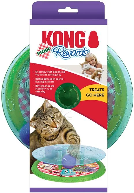 - Cat hair ball removal and hair removal creamKONG Rewards Picnic Cat Toy