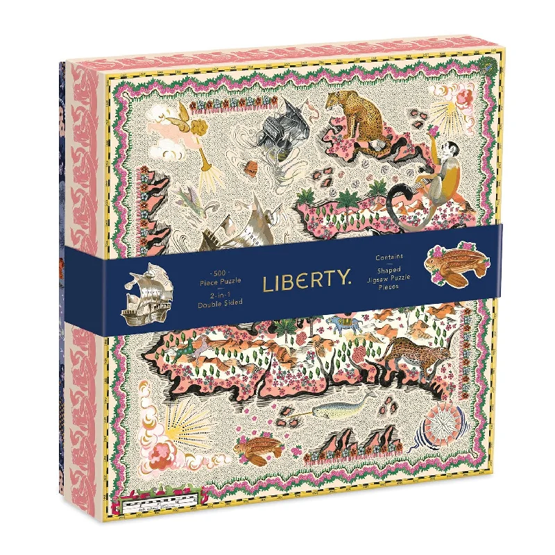 - Postoperative pet anti-licking Elizabethan collarLiberty London Maxine Double-Sided 500 Piece Jigsaw Puzzle