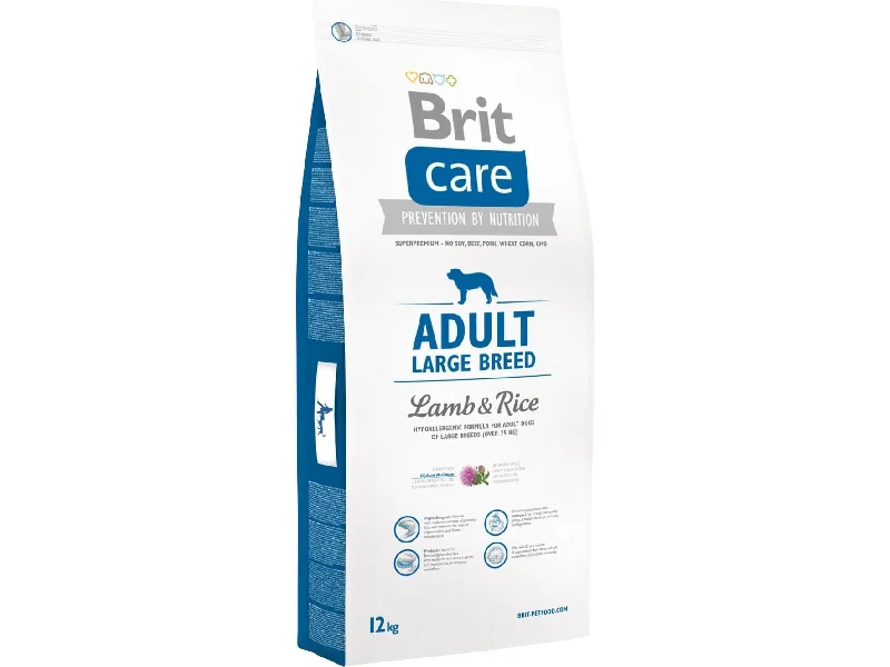 - Pet vitamin complex nutrition tabletsBrit Care Adult Large Breed Lamb & Rice 12 kg