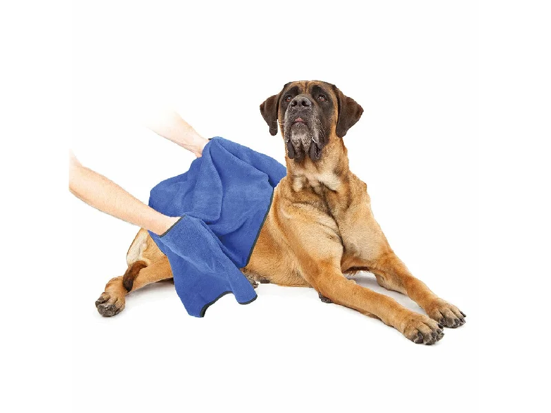 - Dog heart rate monitoring collarDog Bath Towel Microfiber 100x70cm blue