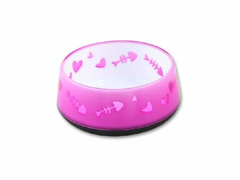 - Postoperative pet anti-licking Elizabethan collarCat Love Bowl - Pink