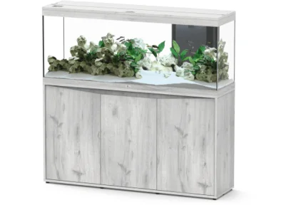 - Parrot climbing and standing wooden frameSPLENDID 150x40x61  LED 2.0 AQUARIUM + 3WD CABINET-WHITE OAK