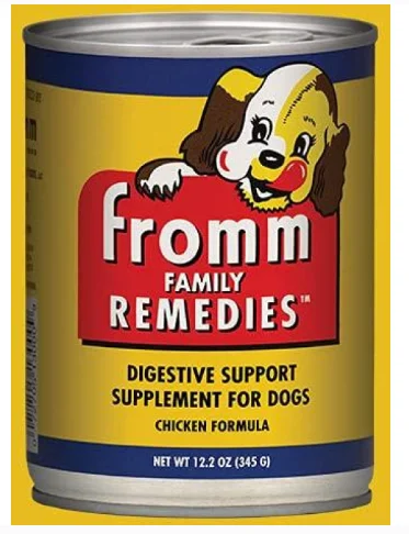 - Rabbit grass rack to prevent waste food boxFromm Family Remedies Chicken Formula Canned Wet Dog Food, 12.2 Oz