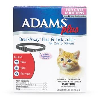 - ​​Pet toys under    yuanAdams™ Flea & Tick Collar for Cats & Kittens (White)