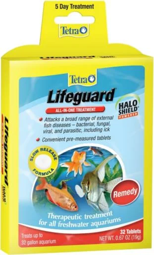 ---Tetra Lifeguard Tablets 32 ct (Treats Up To 32 gal)