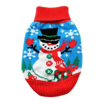 - Air box TSA certified check-inCombed Cotton Ugly Snowman Holiday Dog Sweater