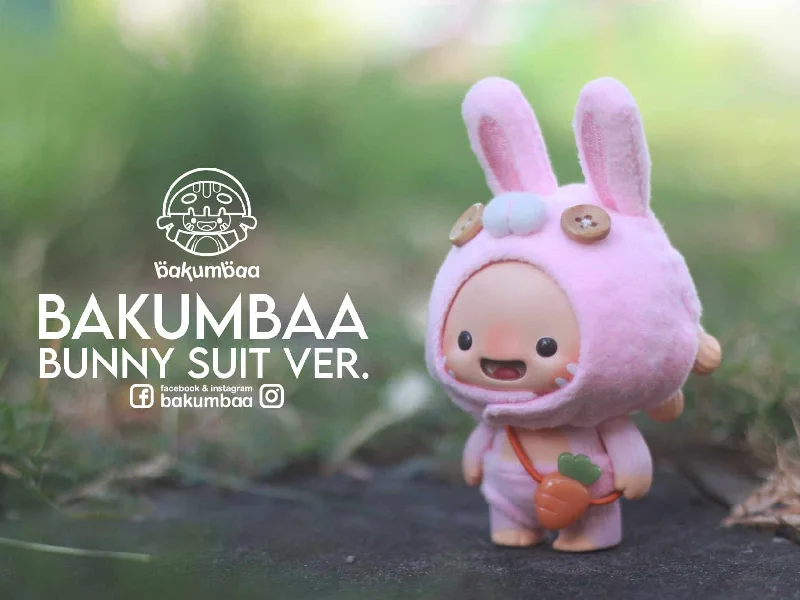 - Dog anti-slip matBakumbaa bunny suit ver.