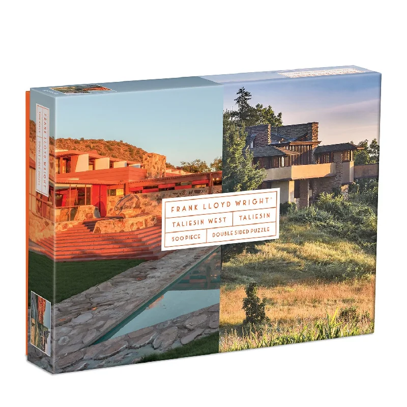  -Explosion-proof leash FOR LARGE dogsFrank Lloyd Wright Taliesin and Taliesin West Double-Sided 500 Piece Jigsaw Puzzle