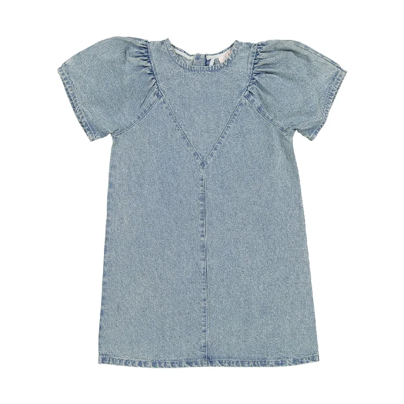 - Natural latex pet mattressSteph Acid Wash Denim T-Shirt Dress