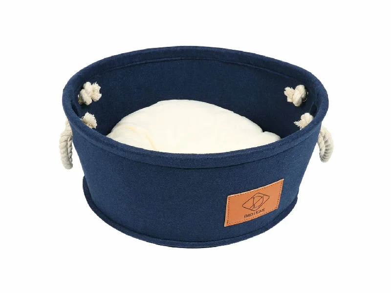  -Non-contact cat thermometerFELT BARREL L - 44x44x19cm blue