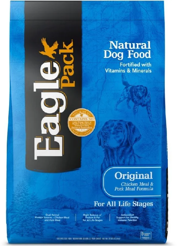 ---Eagle Pack Natural Chicken and Pork Meal Formula Dry Dog Food