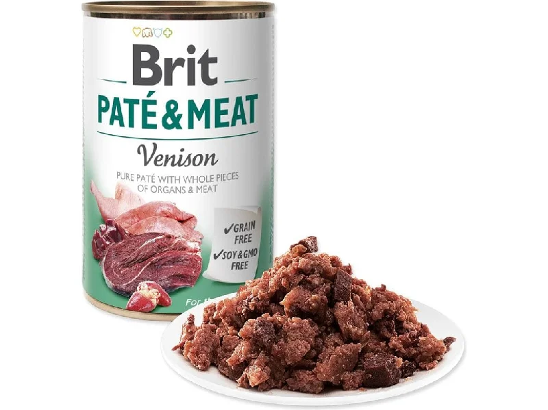 - Foldable and portable cat bagBrit Pate & Meat Venison 400 g