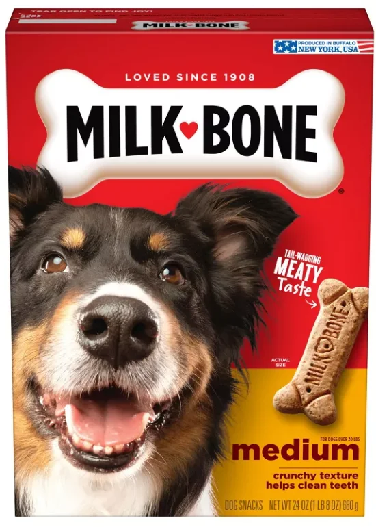 - Air box TSA certified check-inMilk-Bone in Beef Flavor Medium Dog Treats