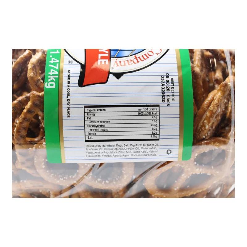 - Winter dog thick down jacketSan Francisco Sourdough Pretzels, 1.47kg