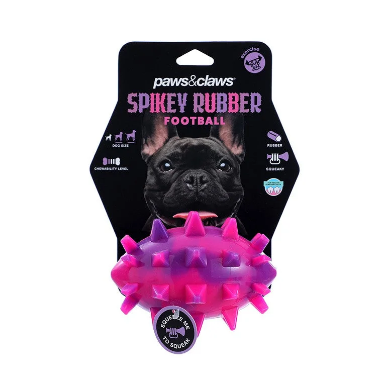 - ​​Christmas pet Christmas clothingSpikey TPR Football, Asstd