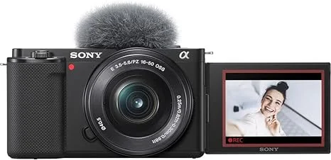 - ​​Christmas pet Christmas clothingSony ZV-E10 Mirrorless Camera Kit with 16-50mm Lens