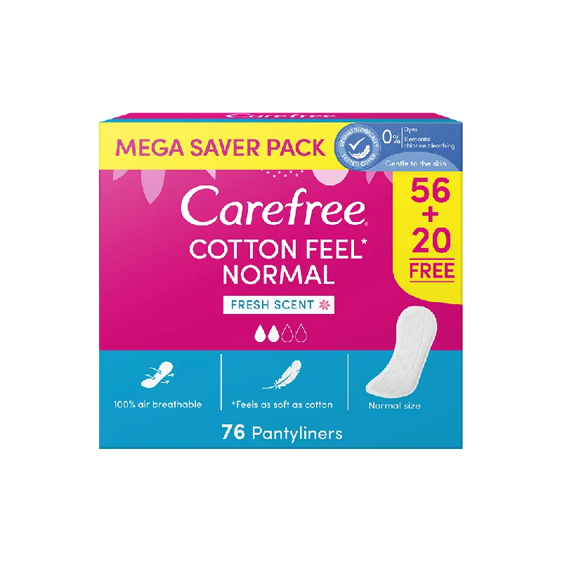 - Pet monitor with cameraCarefree Cotton Feel Panty Liners Normal Fresh Scent, 56+20 Free