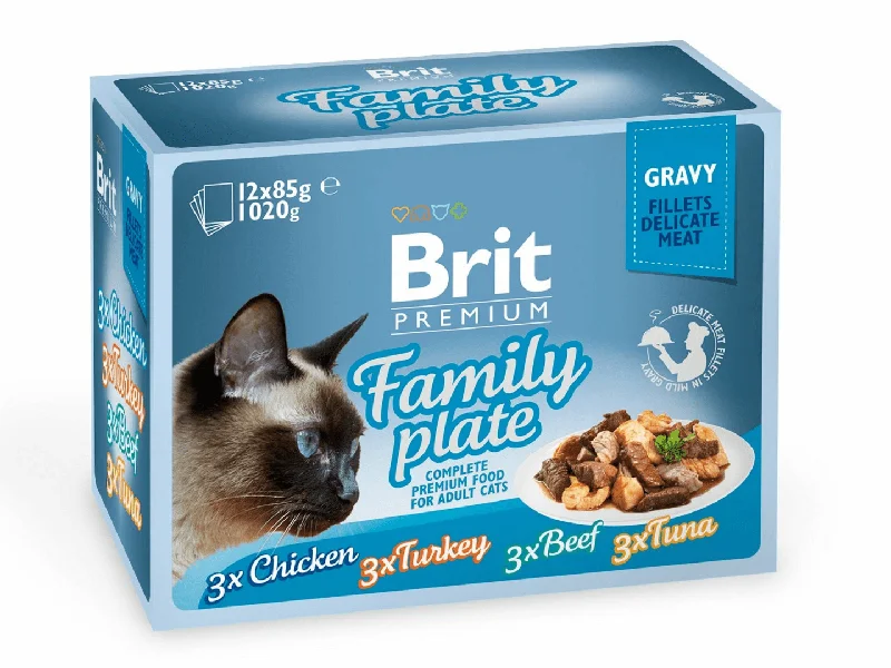 - Deodorizing cat litter tofu litterBrit Premium Cat Delicate Fillets in Gravy Family Plate 1020 g (12x85 g)