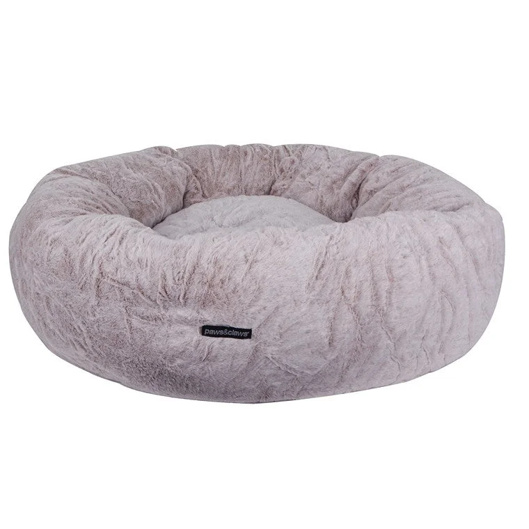 - Pet fence foldable indoorChinchilla Round Plush Pet Bed, Brown, XLarge