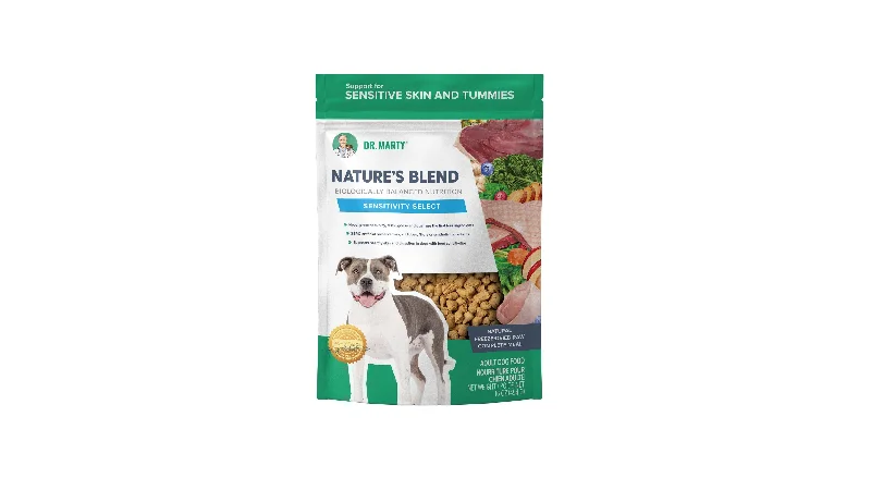 - Postoperative pet anti-licking Elizabethan collarDr Marty Nature's Blend Freeze Dried Sensitivity Select Dog Food