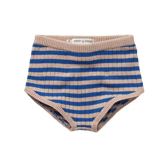 - Car dog seat beltSproet and Sprout Cobalt Blue Stripes Knit Shorts