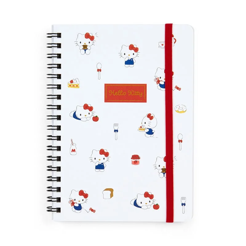 Pet ProductsHello Kitty Lined Notebook (Elastic Closure)