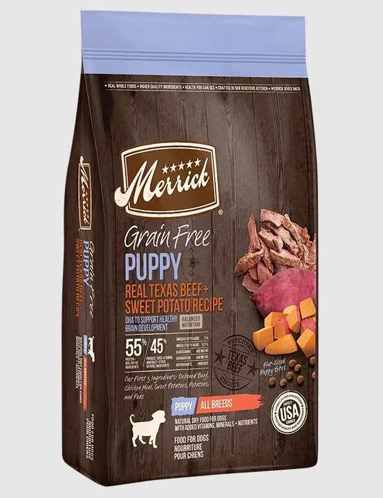 - ​​Christmas pet Christmas clothingMerrick Grain Free Puppy Beef & Sweet Potato Puppy - Dry Dog Food