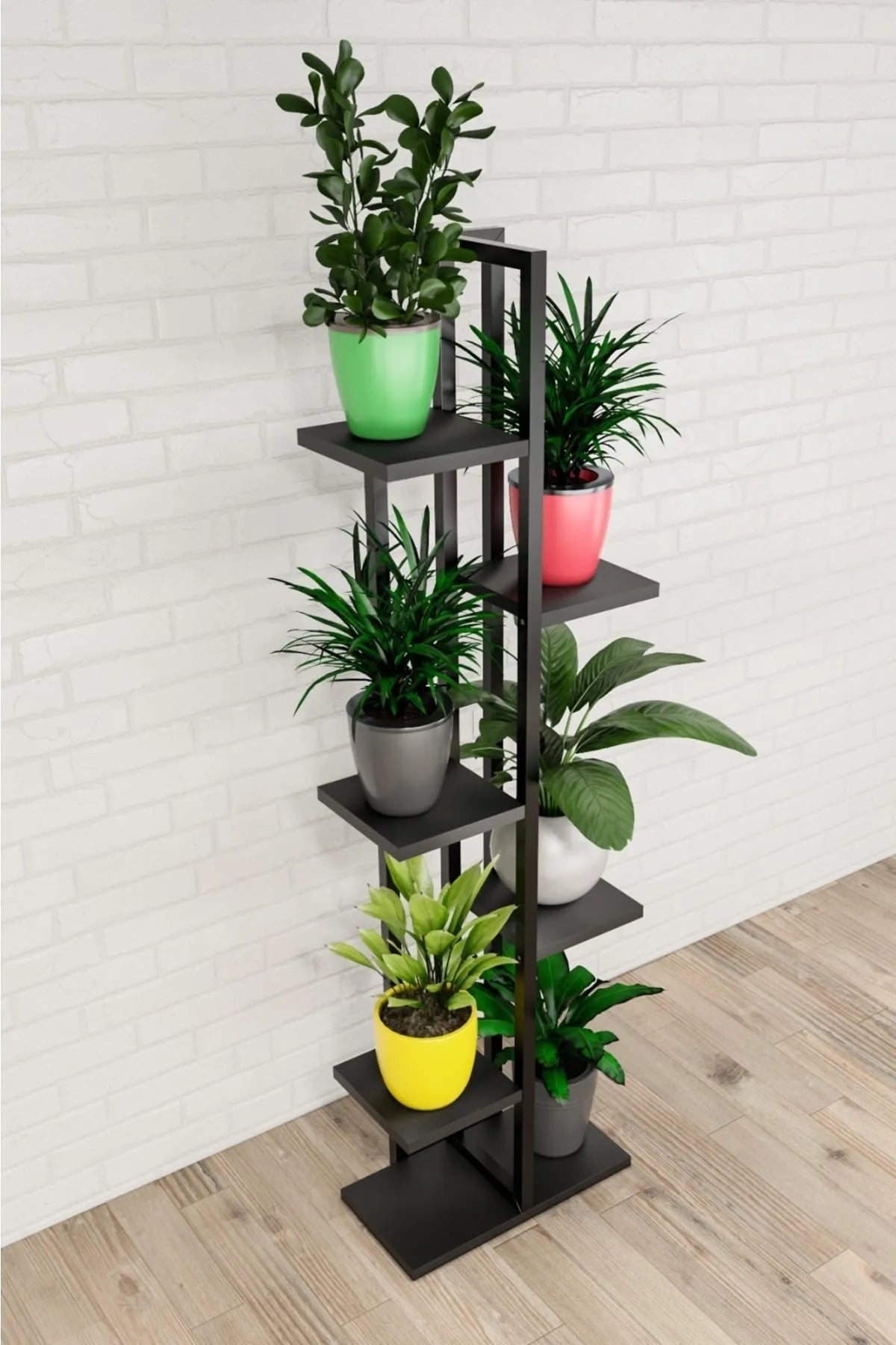 - ​​Pet toys under    yuanAdım Shops Garden 6 Shelves Vertical Flower Pot