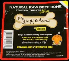  -Anti-scratch scratching board AND cat bed in oneYopup Yoghund The Straight & Marrow All Natural Raw Beef Bones 5" 1 lb