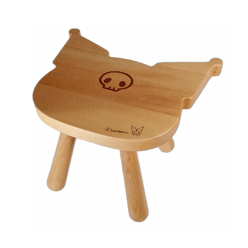 - Degradable pet feces bagKuromi Silhouette Wooden Table