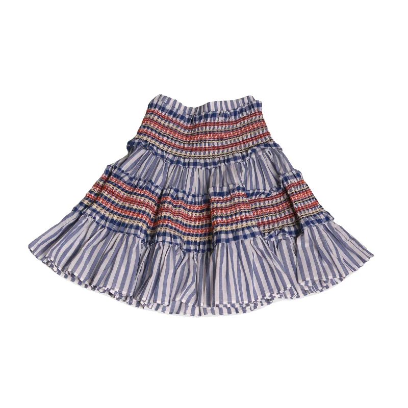 - Summer pet ice matTia Cibani Fuzz Sofia Smocked Skirt