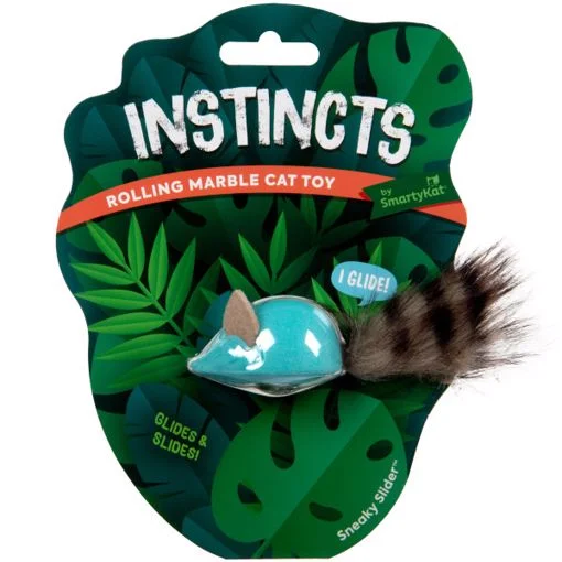  -Non-contact cat thermometerINSTINCTS SNEAKY SLIDER ROLLING MARBLE RACCOON CAT TOY