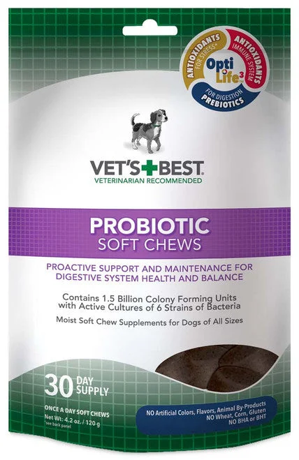  -Anti-slip claw protection raincoat FOR dogsVet's Best Probiotic Soft Chews 4.2 oz